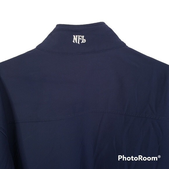 NFL New England Patriots Mens Full Front Zip Jacket Size XXL - Picture 4 of 7